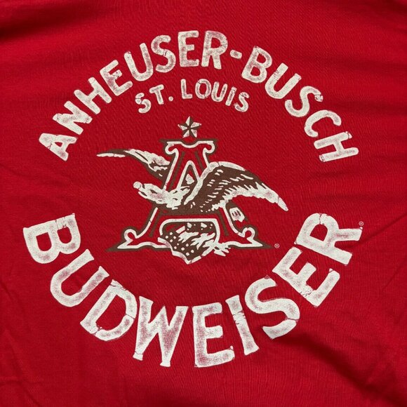 Budweiser Logo T-shirt size medium - Picture 2 of 4